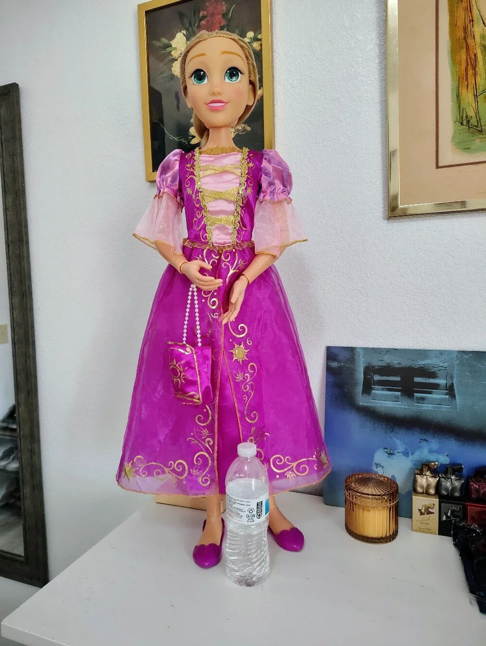 Disney Princess RAPUNZEL Doll Playdate 32” Tall & Poseable My Size Articulated